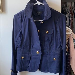 Talbots blazer navy with gold buttons